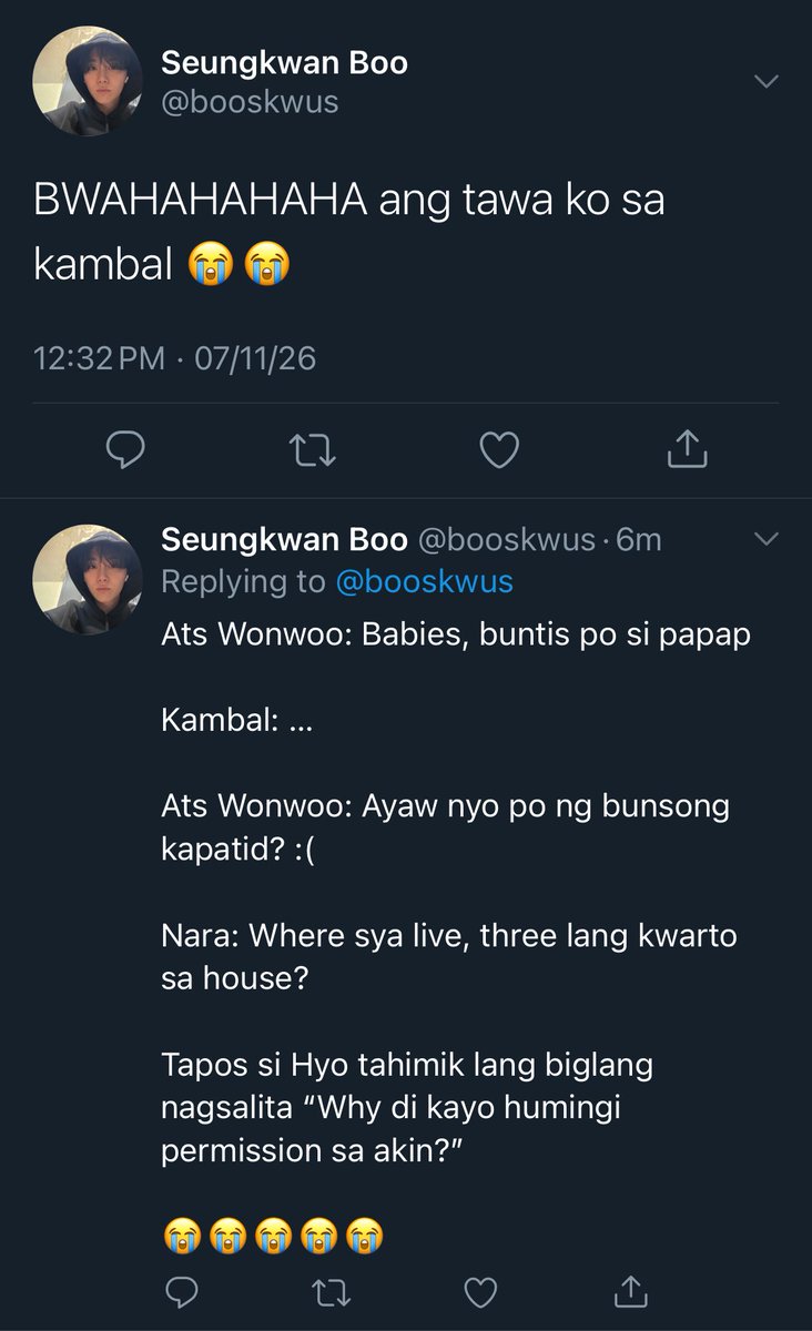 gamerswon's tweet photo. csno - two tws mw au - wherein nalaman ng kambal na bontis ang papap 😂 https://t.co/2kJicqcSOj