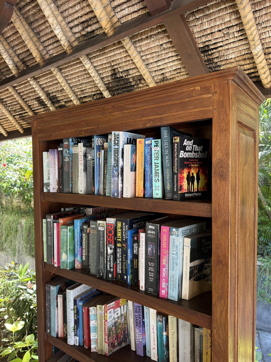 adrianfh's tweet photo. Great read, thanks @sniffpetrol - now added to the library at a hotel in Sanur, Bali for someone else to enjoy 😜 https://t.co/5GLPHsP3By