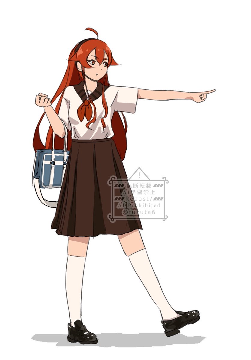 fuzuta6's tweet photo. セーラー服のエリス
#セーラー服の日 #無職転生 https://t.co/gRhnjLBm3F