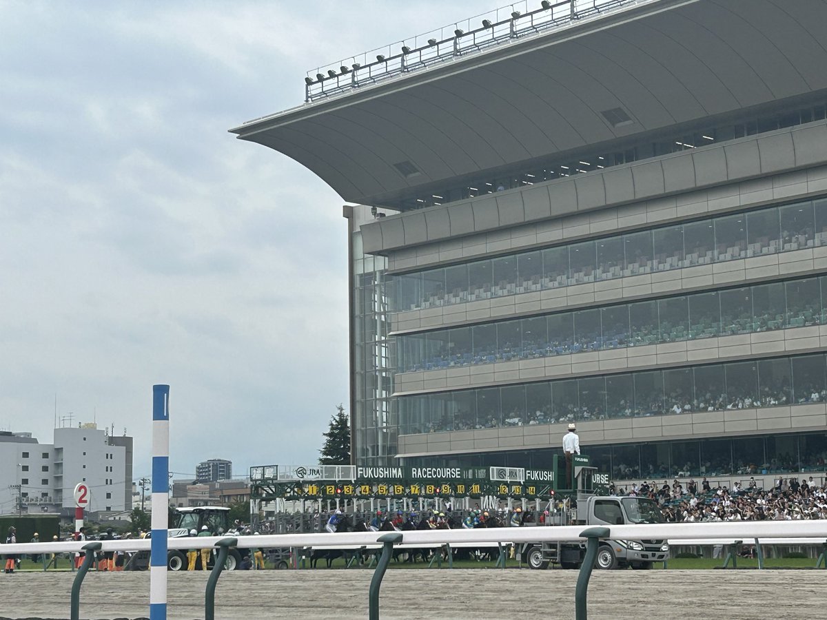 BsDKAT's tweet photo. 福島競馬場 https://t.co/BW8uTvD65z