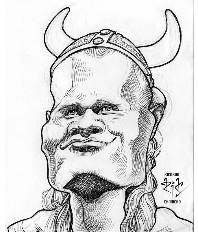 rickamacho's tweet photo. Erling Haaland. Noruega. Caricatura a bolígrafo sobre papel (casi sin borrar el lápiz del boceto)
©Ricardo Camacho Barrera
@rickamacho #rickamacho #Caricatura #Erling #ErlingHaaland #RicardoCamacho #Ilustracionmexico https://t.co/QSrtuQLFGq