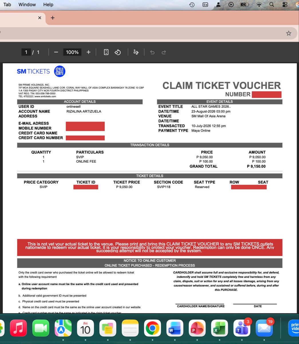 rozengaiser30's tweet photo. @JossinFZonebyG @SPBQ_ Hello! I have an extra SVIP tixx, Sec 118 Row C Seat 1. Got it po ₱9150, selling for ₱9000 only. RFS: Got courtside tixx https://t.co/GIjI8w4YjM