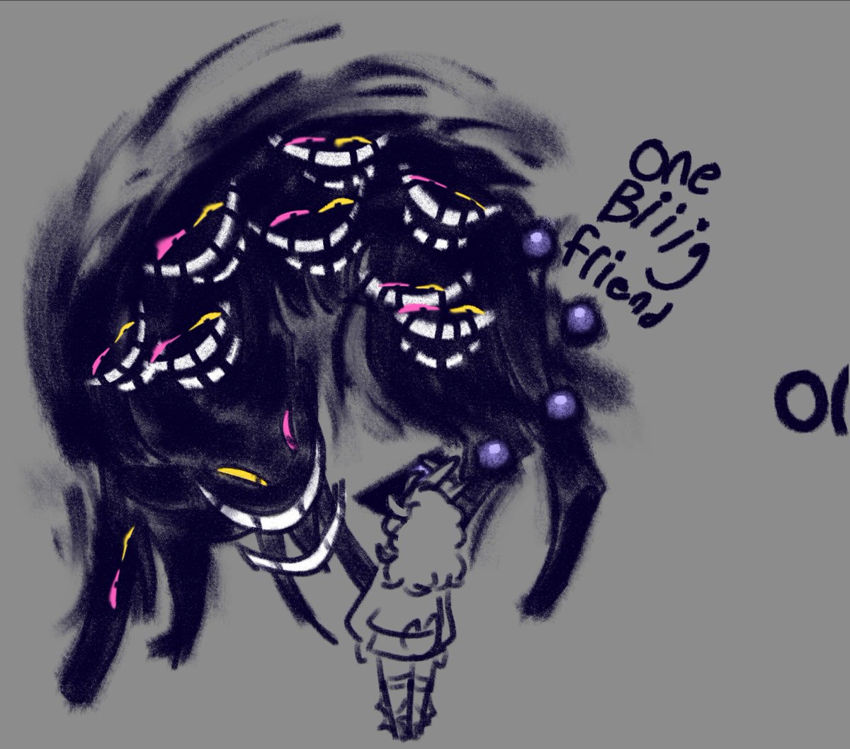 BoldTwisted's tweet photo. She doesn't know shes momma #Deltarune https://t.co/ZmRDYIZYrm