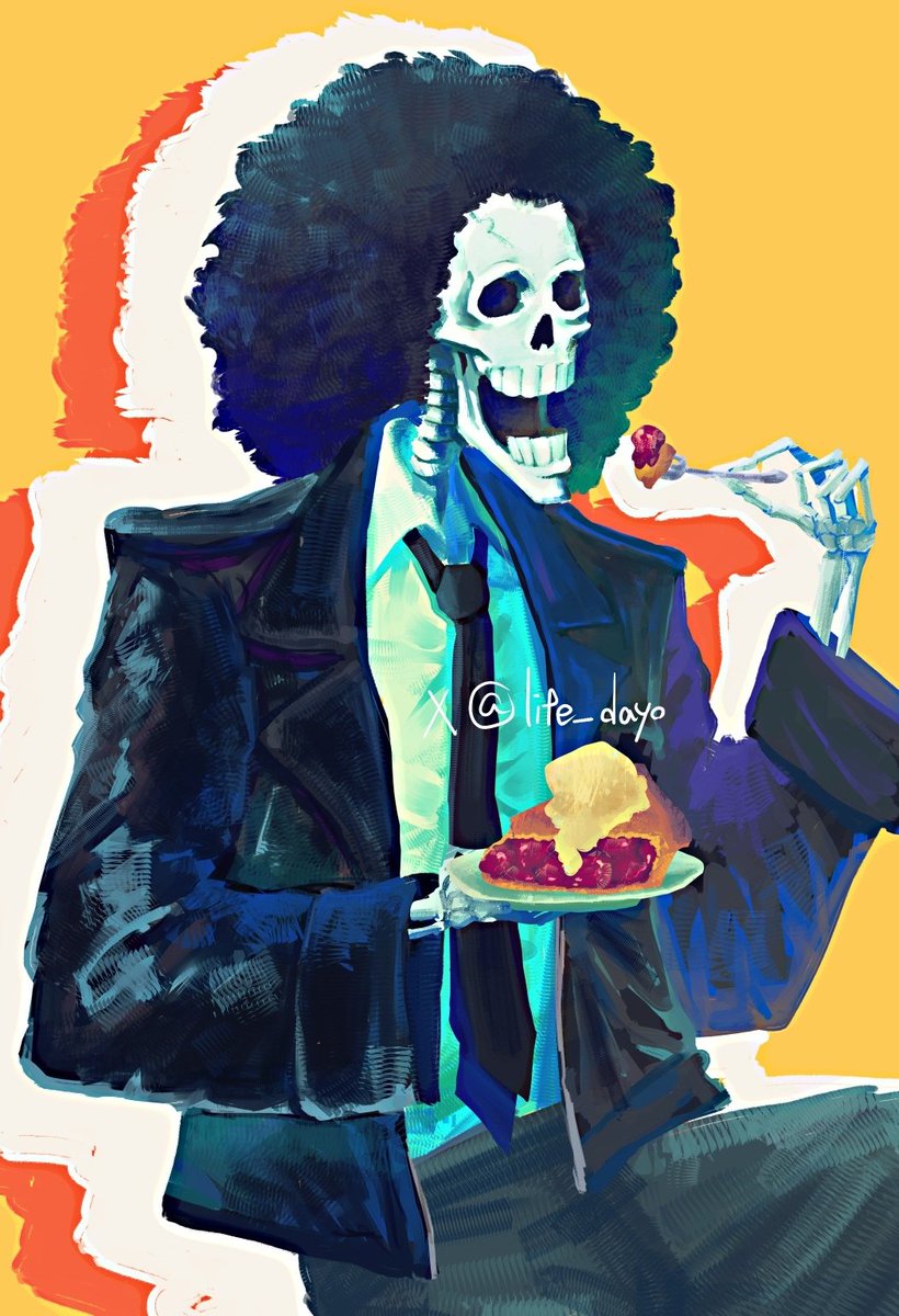 life_dayo's tweet photo. シックなファッションの💀さんも見てみたい https://t.co/LczigWjAhZ