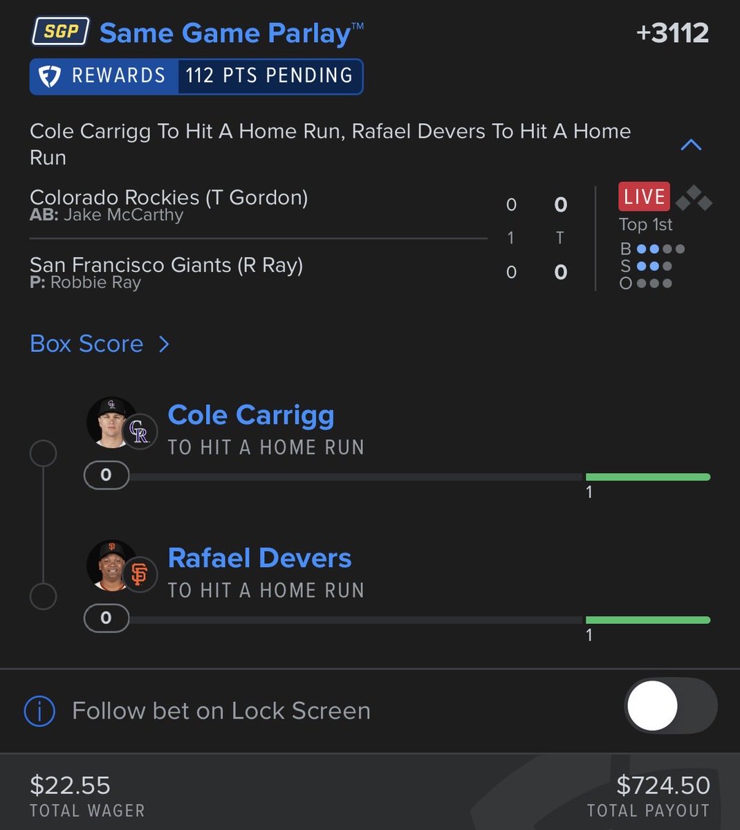VillyBets's tweet photo. Can the baseball gods come through tonight? 🙏 https://t.co/bgmxDWLVQD