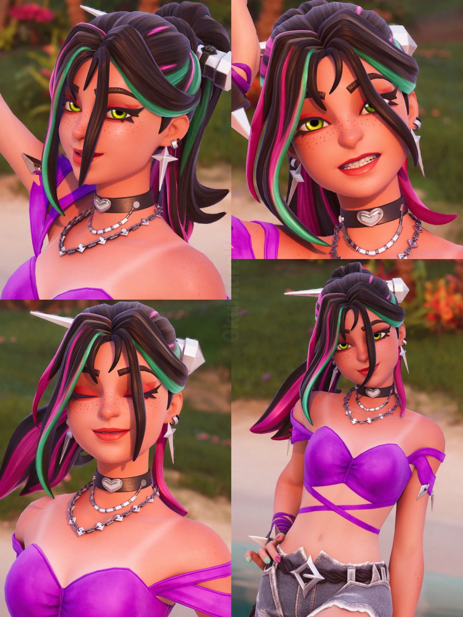 OkumuraaW's tweet photo. Sand Witch Helsie🥪💜 #Fortnite #Runners #Helsie https://t.co/vwnfjWrSKy