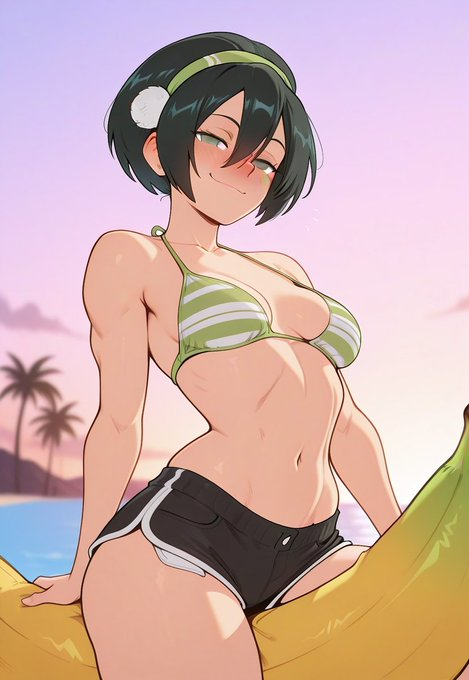 avgwenjoyer's tweet photo. Toph sfw https://t.co/cw2aIII9QR
