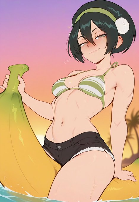 avgwenjoyer's tweet photo. Toph sfw https://t.co/cw2aIII9QR