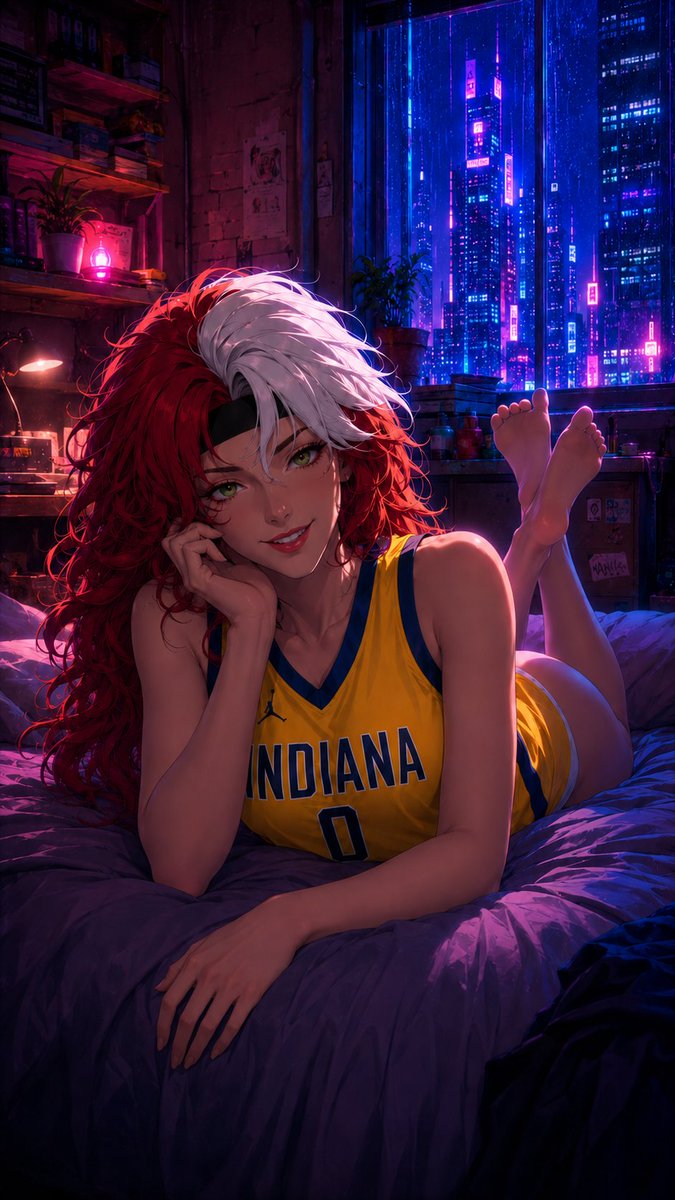 dystopiandunks's tweet photo. My late-night view is unmatched. 🤫✨

#XMen #Rogue #Cyberpunk https://t.co/YCWLhbAQ0L