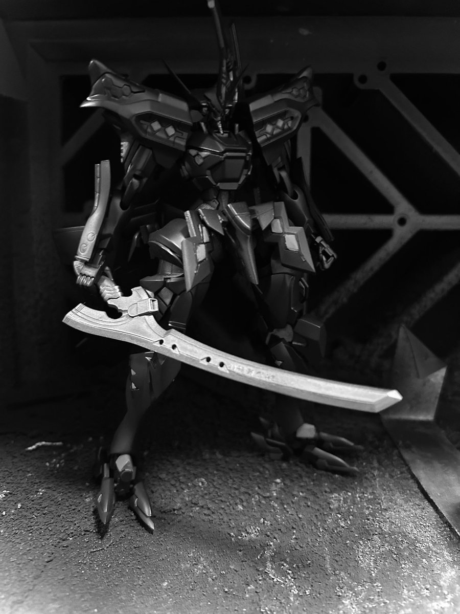 武御雷type-R 皇帝カラー完成！ 展示会オンリーにつきモノクロでup,8/2