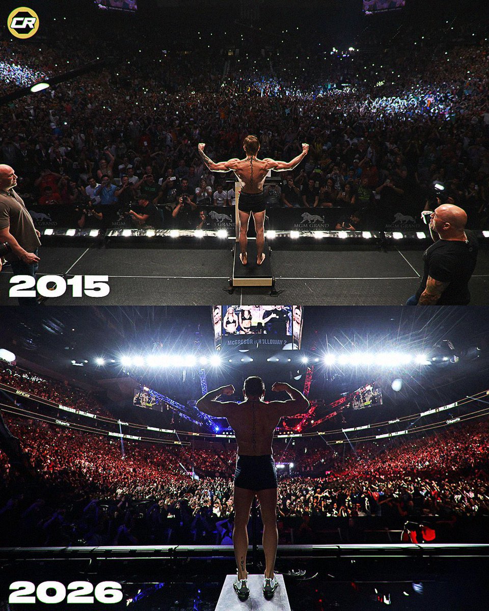 FightsMemory's tweet photo. 決して下がることのないマクレガーのスターパワー！

画像:@ChampRDS | #UFC https://t.co/j0wmkHkADE