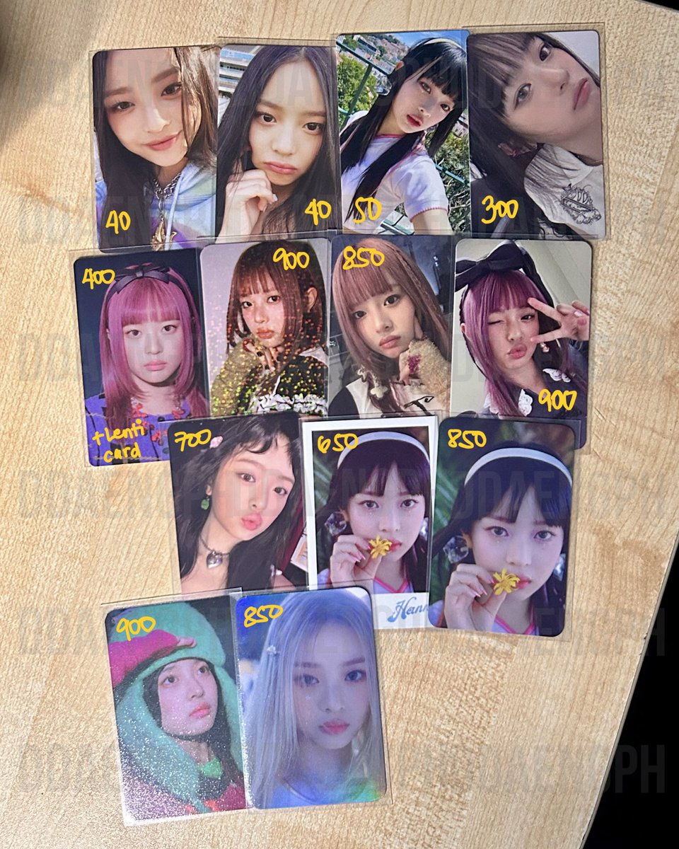 ddaengph_'s tweet photo. #ddaengbentables 

─ newjeans / njz  - assorted photocards
( price on pic + pf + local sf )
╰ onhand ; can ship asap
╰ can ship ww / payment through wise or bank
╰ rfs : quitting sale

/ wts lfb hanni hyein haerin noot selca minji ph ditto omg get up membership wink pob yzy https://t.co/TFXqYW2zkp