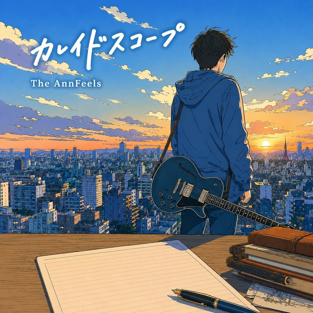 AnnfeelsThe's tweet photo. デジタルシングル
『カレイドスコープ』
本日配信スタートです！

Apple Music
https://t.co/lfR7ulHtNg

Spotify
https://t.co/S64q1v7Kv6

YouTube
https://t.co/wBC5obwL6u https://t.co/g8rqslSJ3T