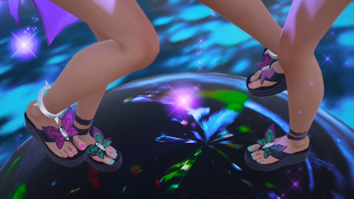 指先も足元も可愛いんですよね😽🏖️ #Fortgraphy #フォートナイト