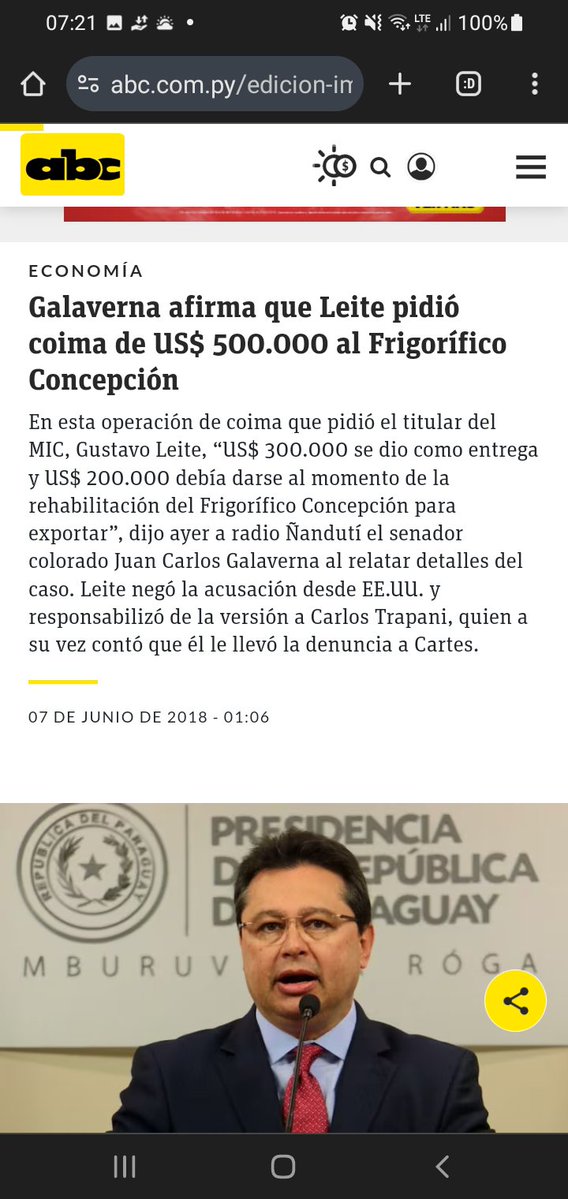 juan carron tweet media