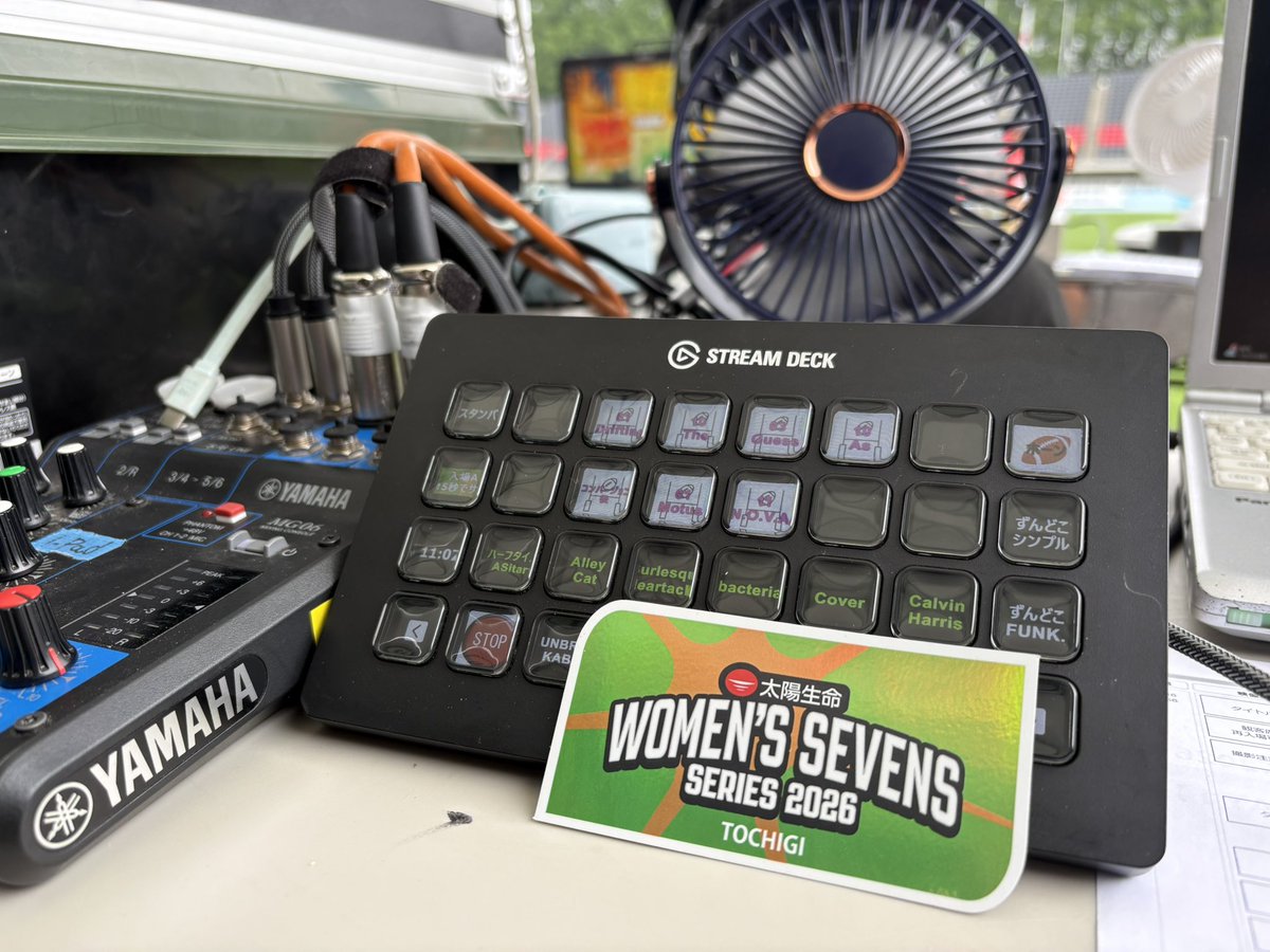 sugi40's tweet photo. 今日と明日はラグビー🏉
太陽生命WOMEN'S SEVENS
@ホンダヒートグリーンスタジアム https://t.co/Va3tyMIgPj