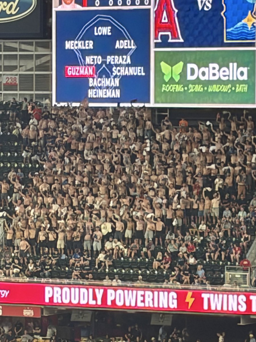 kyllin_'s tweet photo. Whatever this is a the twins game feels unsafe https://t.co/HW2YUPPRjZ