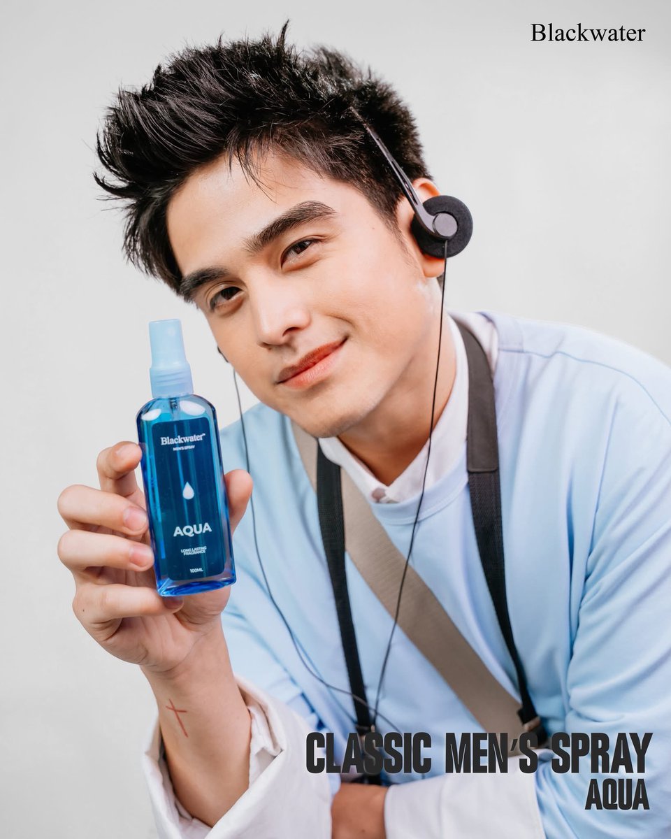 PopPlanet_'s tweet photo. Will Ashley (@willashley05) Fronts Blackwater Classic Men's Spray Aqua and Dynamic Campaign. https://t.co/aUq3Igweul