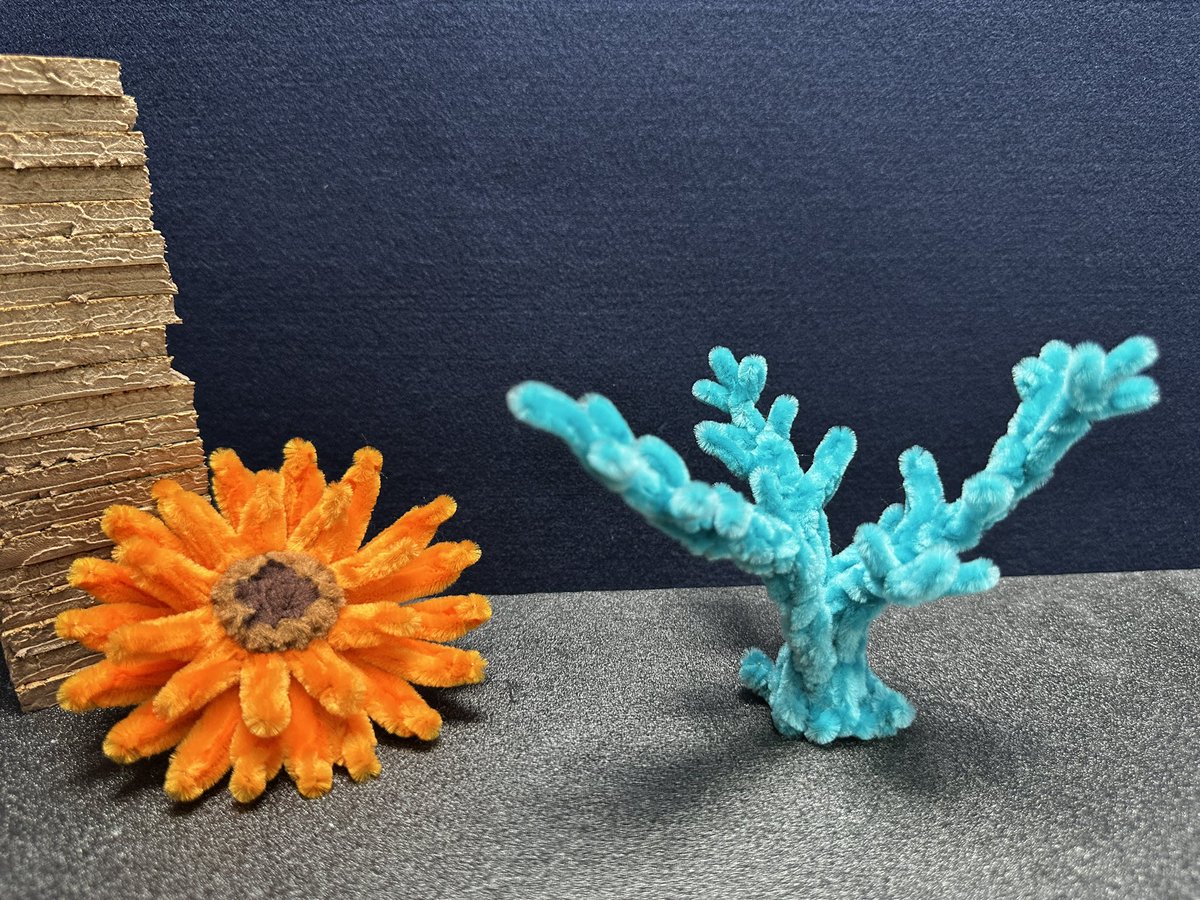 makinomituru's tweet photo. ふと夏っぽいものが作りたくなり
花とサンゴを作るっていうかリハビリというか
サンゴをサンゴっぽくみせるのむずくない？ https://t.co/HzqkApVFnA
