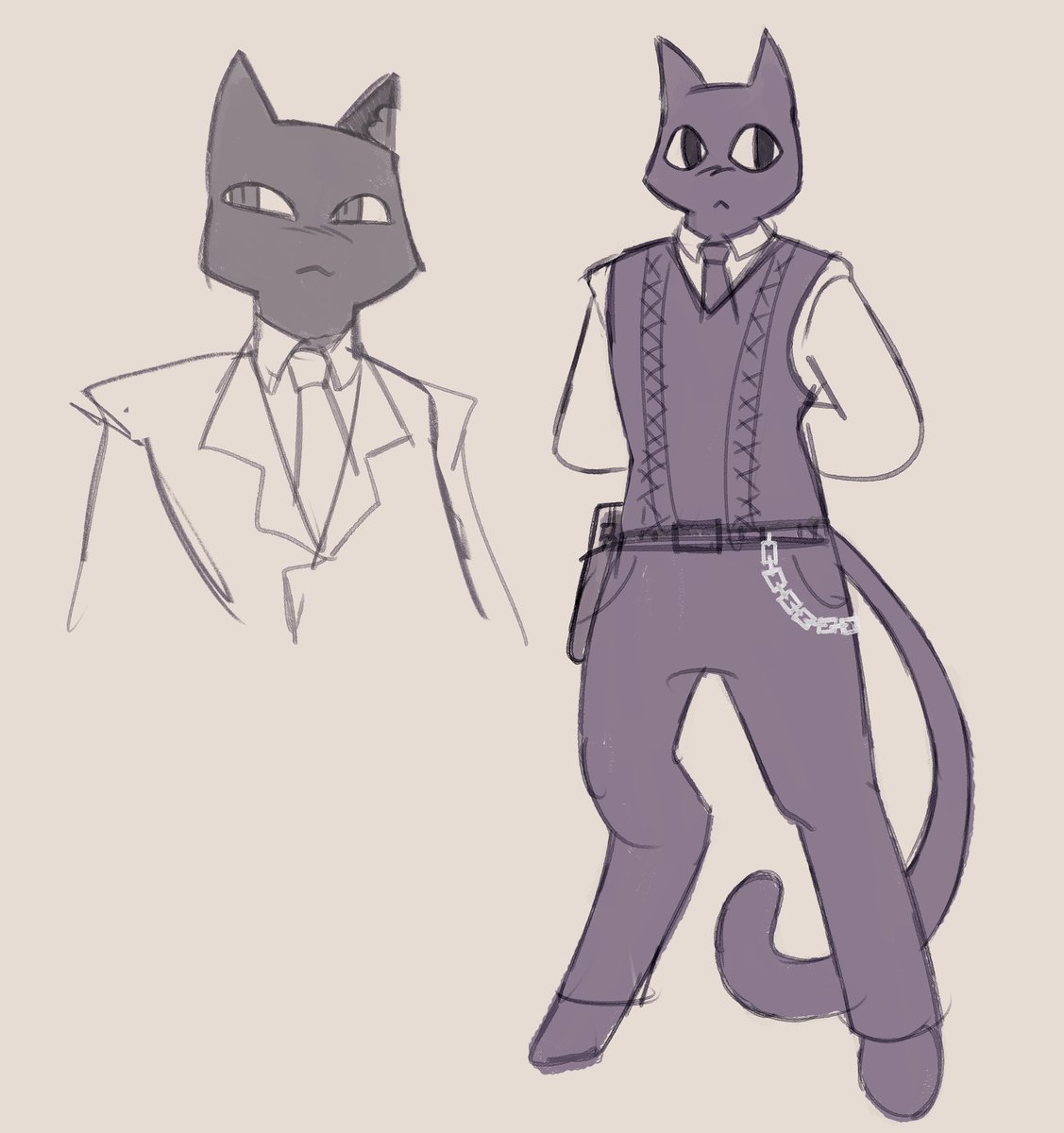 mewdicle's tweet photo. Secret agent design I think he's wear a sweatervest 

#animalhospital #secretagent #roblox https://t.co/R5auMLkFb5