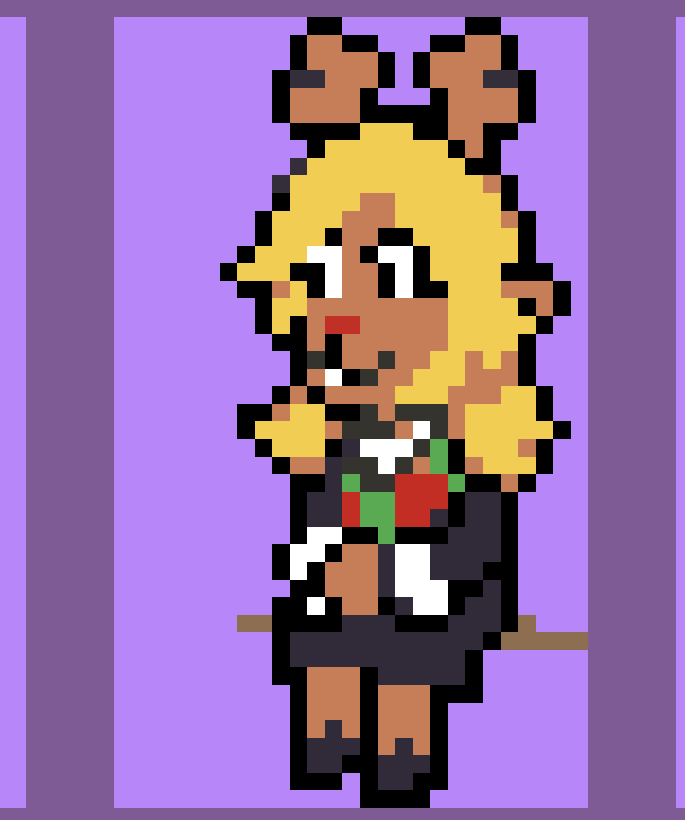 HuneeBruh's tweet photo. I think this might be my favorite Noelle sprite https://t.co/Sgwac6XIA7