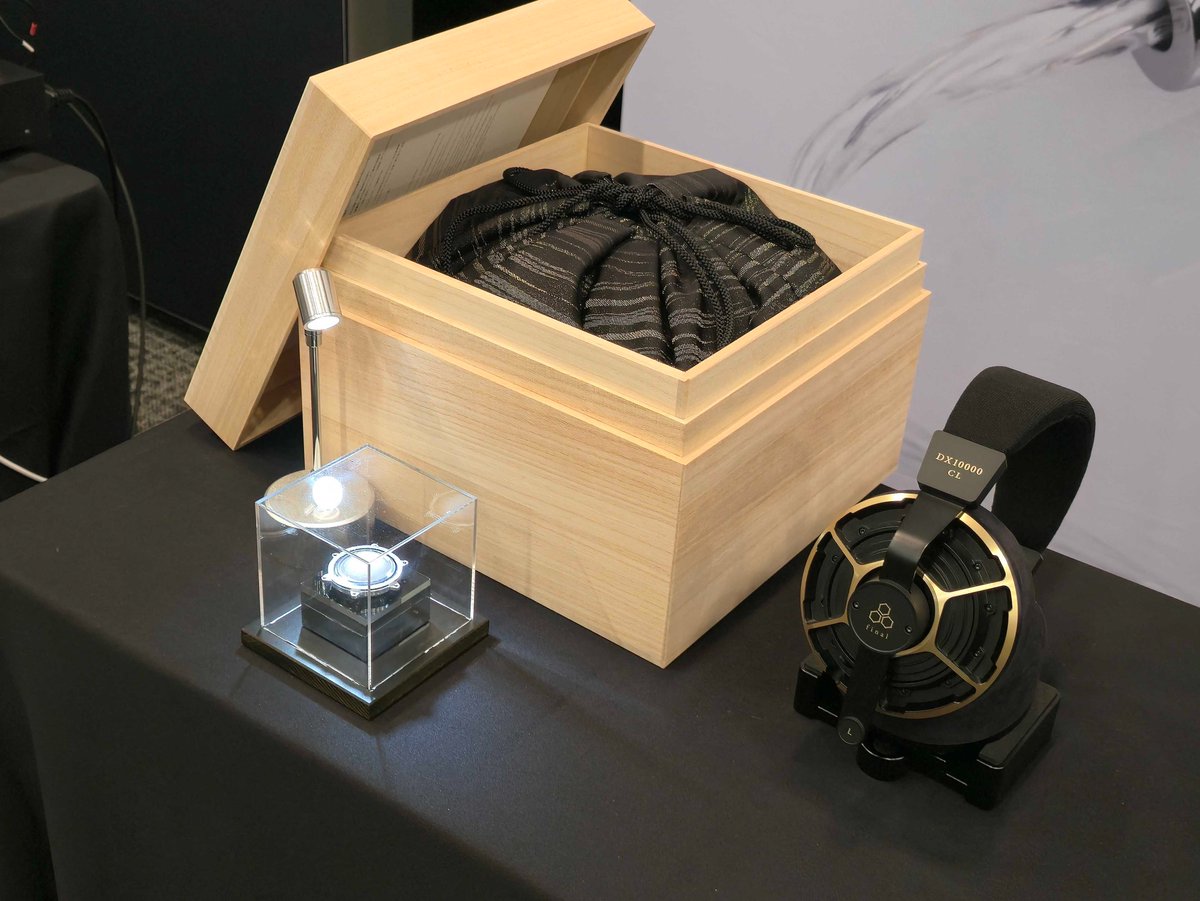 ポタフェス ブース情報②】 トゥルーダイヤモンド振動板を搭載した密閉