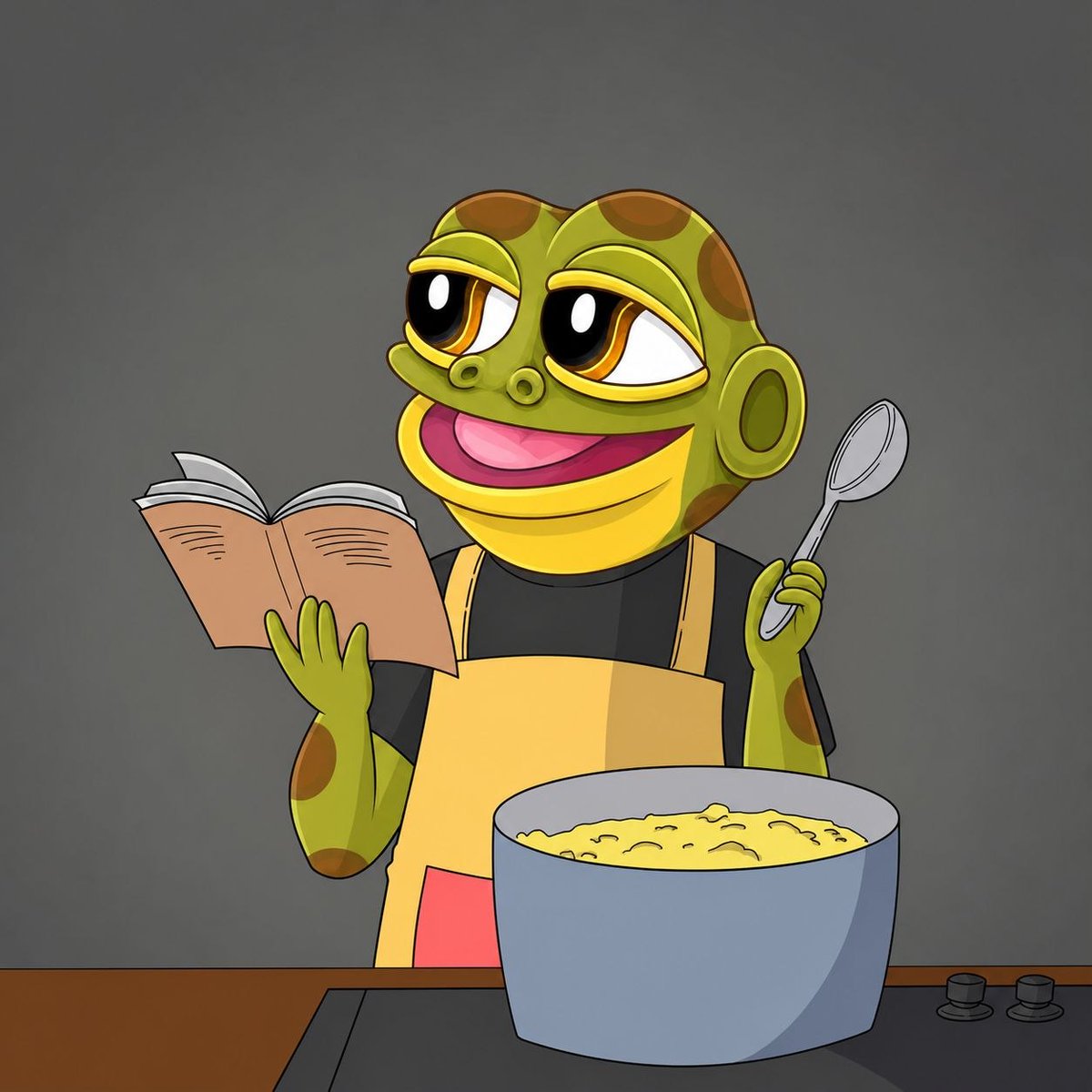 HoppyTheFrogX's tweet photo. Bon appétit! https://t.co/dude5zEsjm