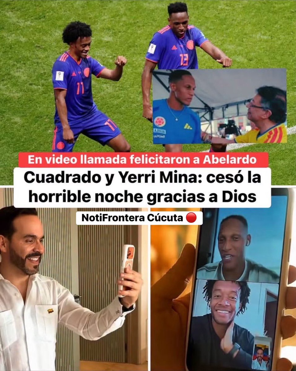 CelsoTeteC's tweet photo. “Cesó la horrible noche”, dicen estos desclasados y levantados. 

- Yerry Mina (@YerryMinaCF) nació en Guachené, Cauca, una de las zonas más afectadas por el conflicto armado y la pobreza en Colombia. Desde los 10 años tuvo que luchar contra la escasez, cargando camiones de arena, pescando y vendiendo verduras en la feria local para ayudar a su familia y pasando hambre por años. 

- Juan Cuadrado (@Cuadrado) creció en medio de la violencia. Su padre fue asesinado en 1992 y de niño aprendió a esconderse de los disparos.
Por eso sorprende verlo celebrar un proyecto político ligado a figuras que han defendido a jefes del paramilitarismo y el narcotráfico.

Y como estos, Luis Díaz, James, y otros jugadores que por primera vez se ganaron el desprecio de millones y hasta deseaban que perdieran. 

Fachos, pecho fríos y perdedores.