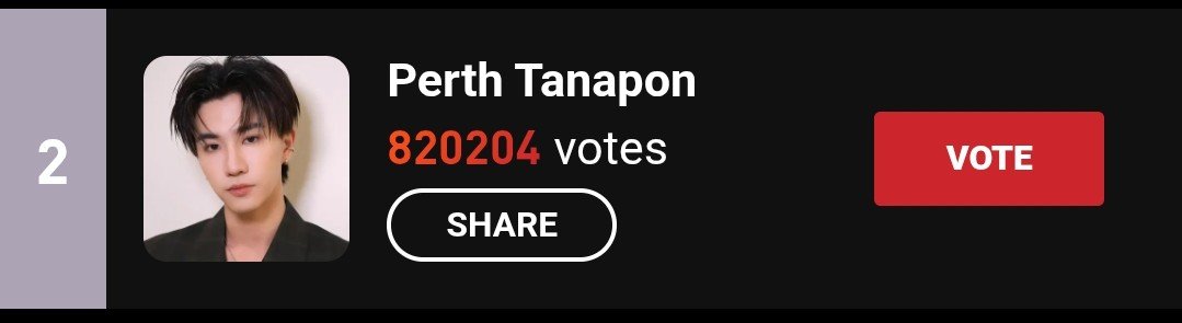 DiaryThar's tweet photo. Vote for Perth! 🖤

Perth has dropped from #1 to #2. Let's help him get back to #1!

🗳️ 4 free votes daily (Paid votes are also available.)

🔗 Link: https://t.co/UAmCrVsX57

#PerthTanapon https://t.co/pUef11Hk04