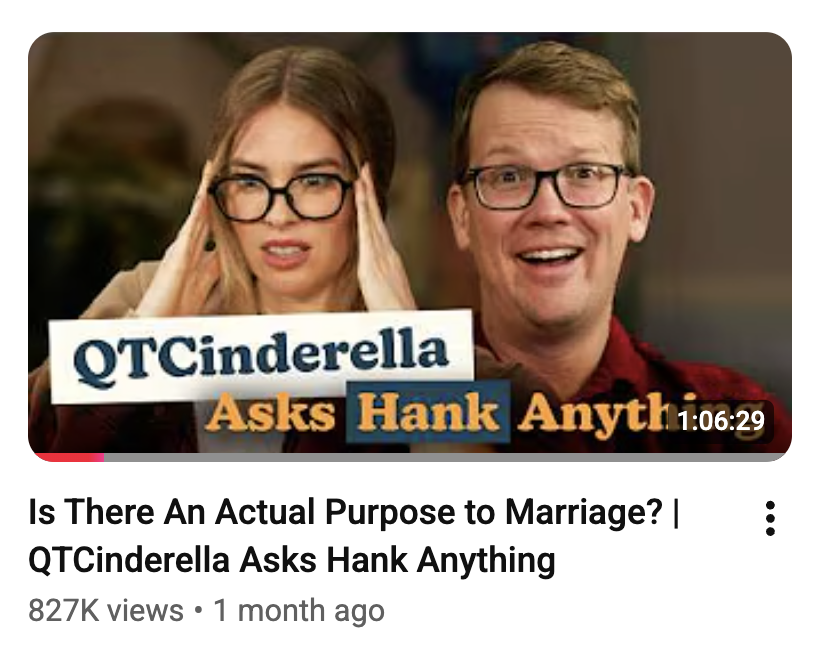 hankgreen's tweet photo. Everybody, I did it. https://t.co/ZPdUyiUcad