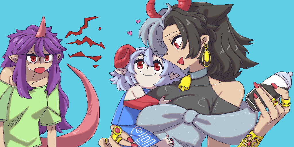 kanatan1_31's tweet photo. ロスワ潤美さんが良すぎたので描いてガチャ回してお迎えしました！
饕餮様もご満悦ですばぶー https://t.co/qydsTvCK6T