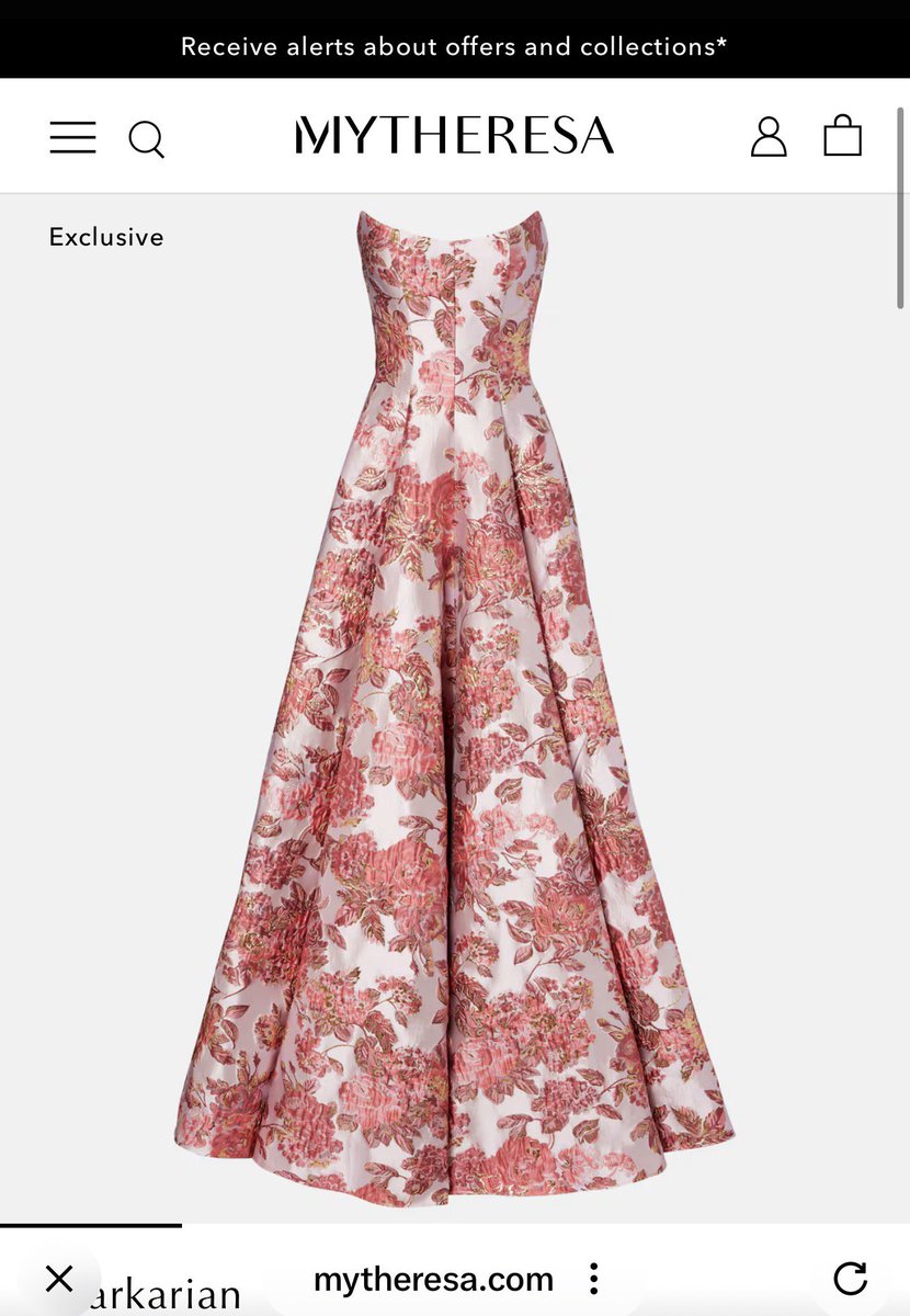 DanaBrigoli's tweet photo. For $4,115 on what Taylor’s wearing for that wedding in LA. I bet some of y’all who are good with sewing and good at recreating Taylor’s outfits can recreate this one. 🩷🥹😍 https://t.co/61FS8f4Ws2