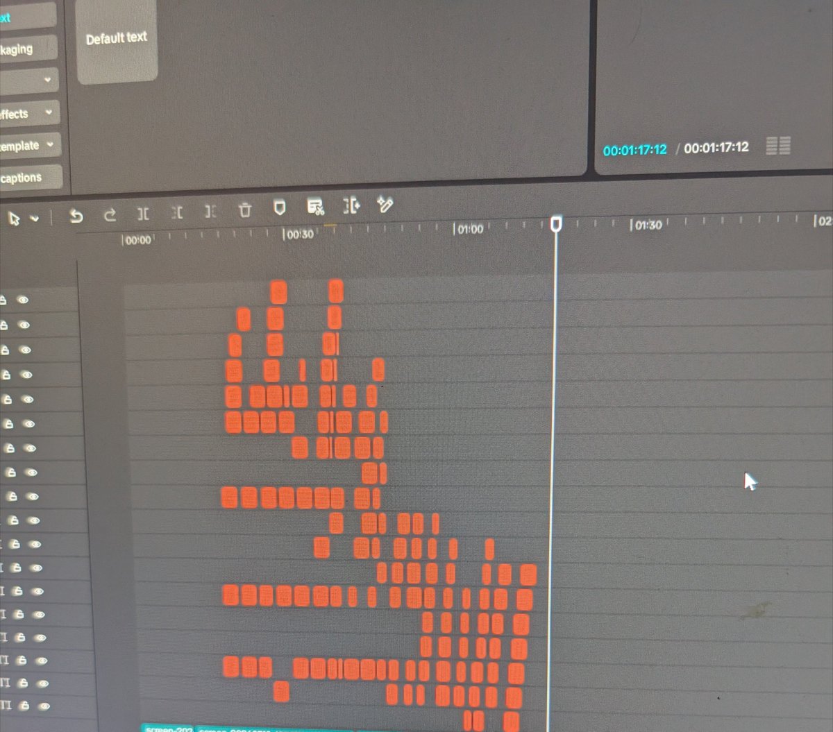 HeroBoundByDeth's tweet photo. If anyone's wondering , this is all the text boxes on a finished project https://t.co/74oNvX1PJT