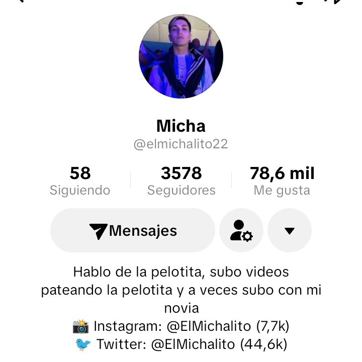 LaArcadia05's tweet photo. @ElMichalito También te sigo en tiktok https://t.co/5yuglFNyR9
