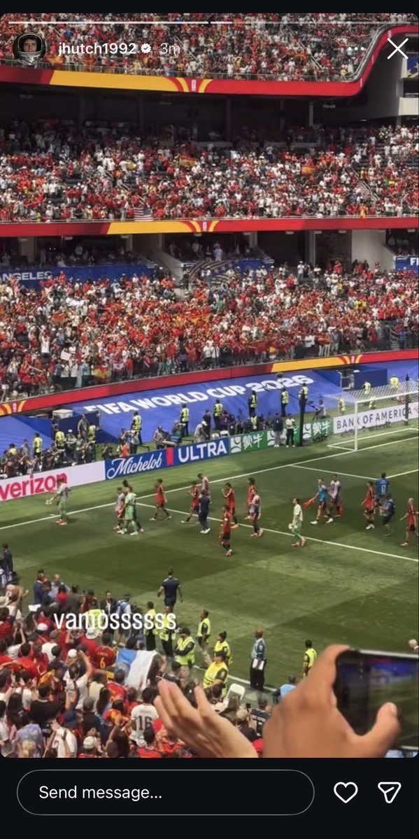 joshsgf_123's tweet photo. NEW! Josh Hutcherson at the FIFA game today from his stories on Instagram https://t.co/FiHLUQS5WN