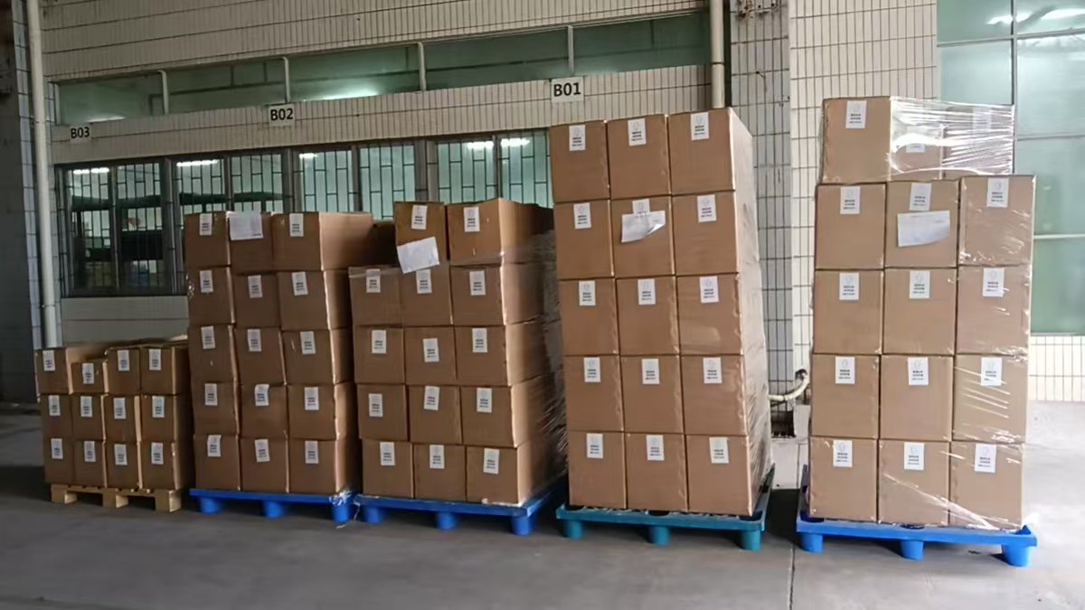 starpowerworld's tweet photo. The wait is officially OVER. 🚨

STARPOWER 1kWh backup batteries are boxed, loaded, and shipping out right NOW. 🚚💨

Continuous, reliable power is heading your way. Get ready to plug in! ⚡️ https://t.co/XJrA1tN943