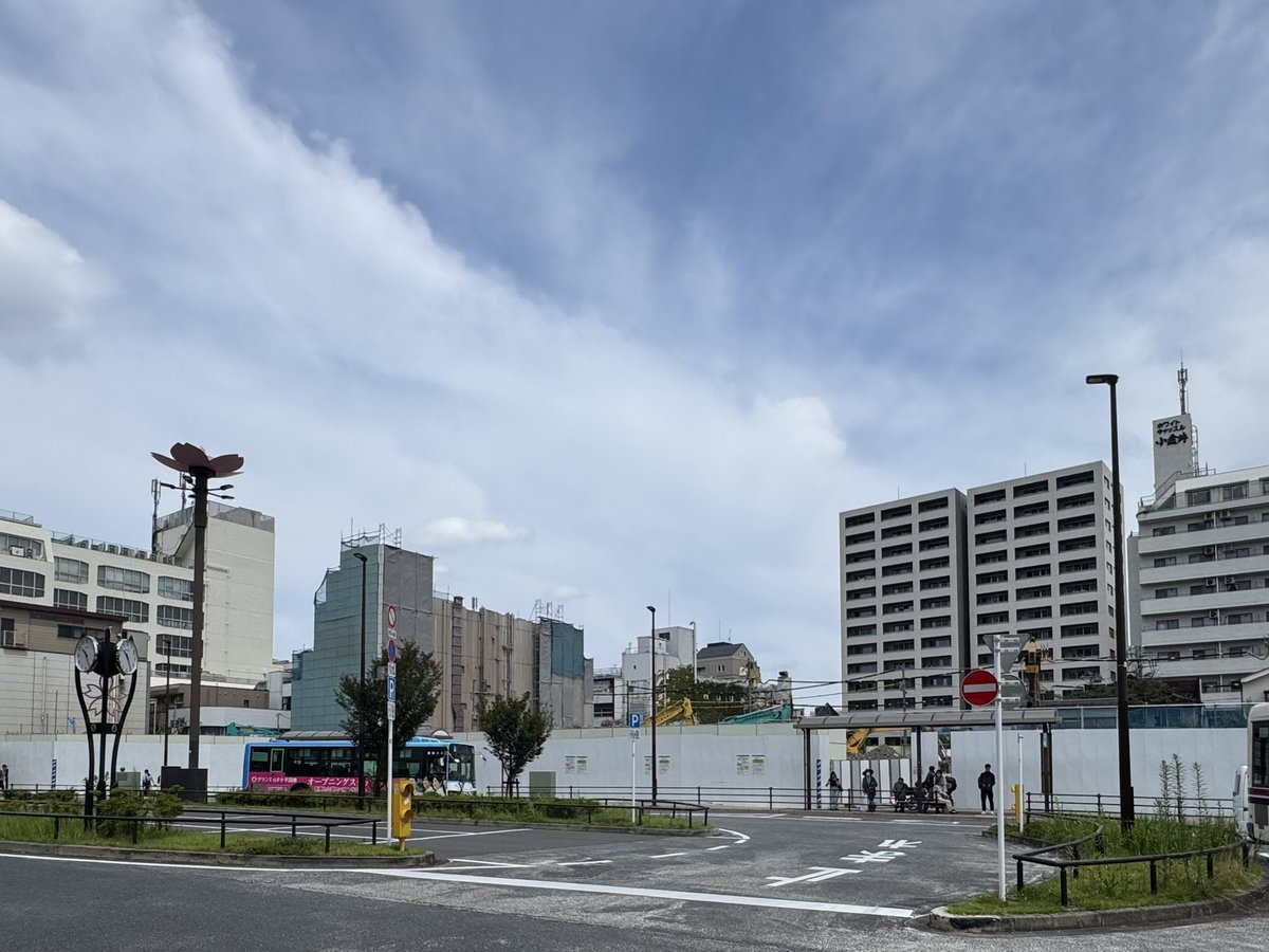 CT_musako's tweet photo. 旧西友の解体が進みほぼ見えなくなりました。
2026/7/11 https://t.co/RWSrXhK2Nf