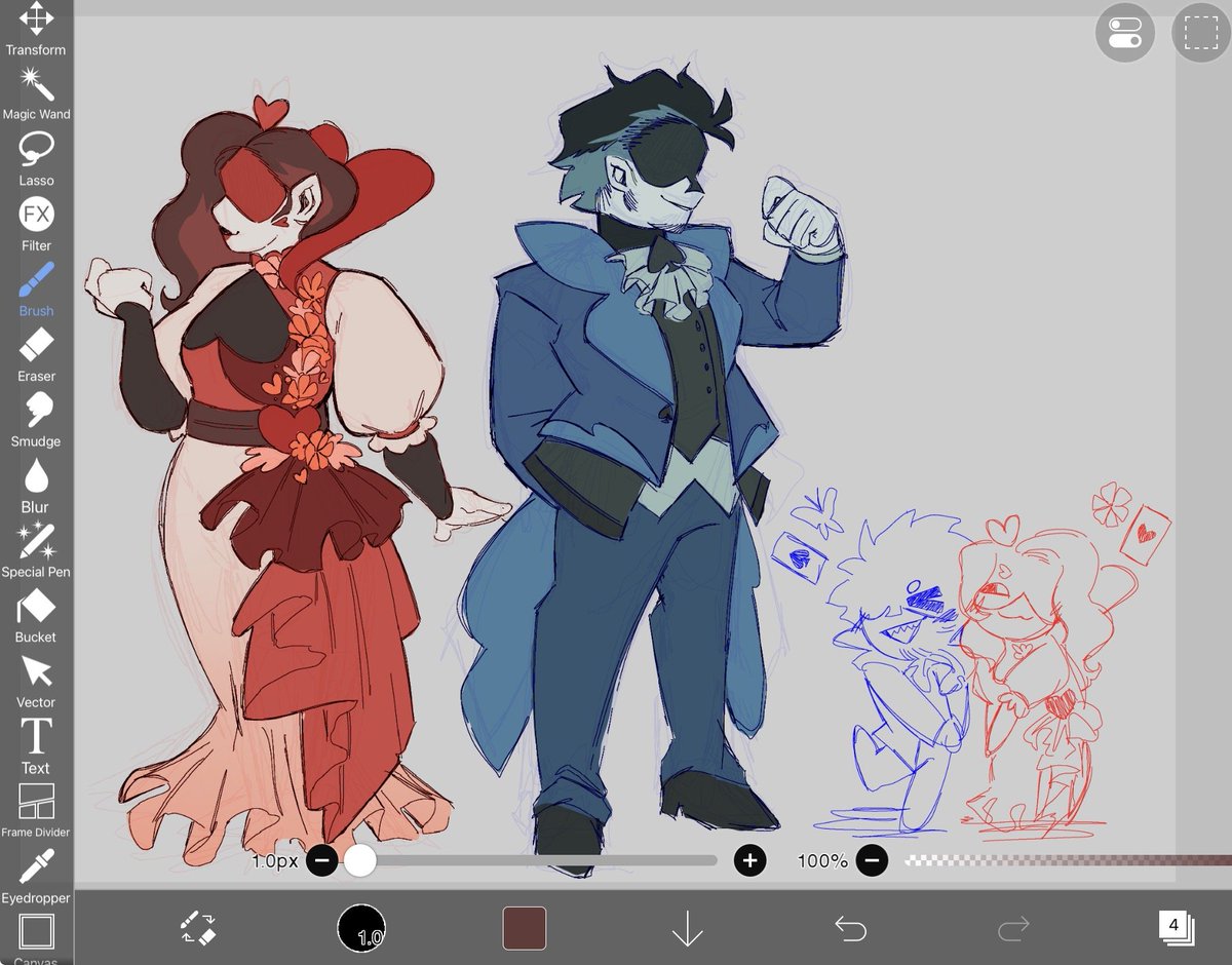 paltaclipse's tweet photo. my streamer and also the guy shes married to i guess #sneegsnagfanart https://t.co/B886rIVI6q