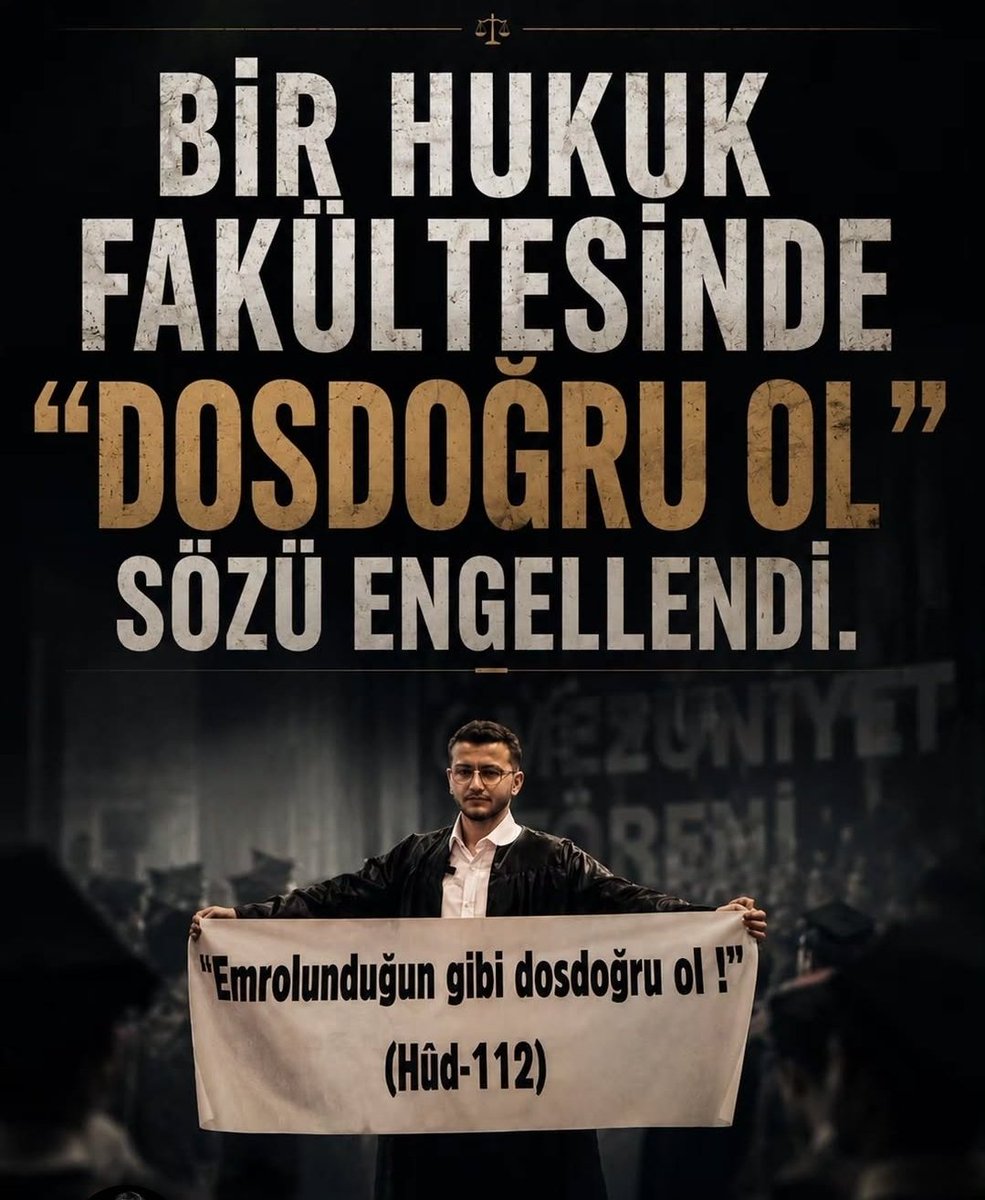 Silivriyolu's tweet photo. @alitufekcii Pankart resmen kapatıldı. Bunu rektörlüğün videosundada açıkça görüyoruz  neden kapatılıyor çünkü 28 Şubat bitmedi icinizde.  
Ama zorunuza gitmesin https://t.co/nGILGX4f5l