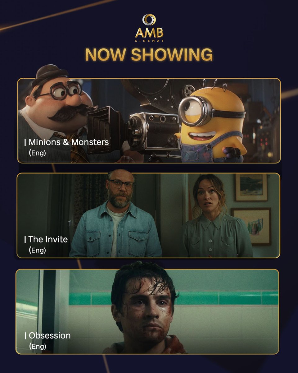 amb_cinemas's tweet photo. Getting the tickets might be easier than figuring out what to watch first from this week's lineup๐ฟ๐ฎโ๐จ
#NowShowing #BigScreenMagic #WeekendWatch #AMBHyderabad https://t.co/tSZRI3nGFN