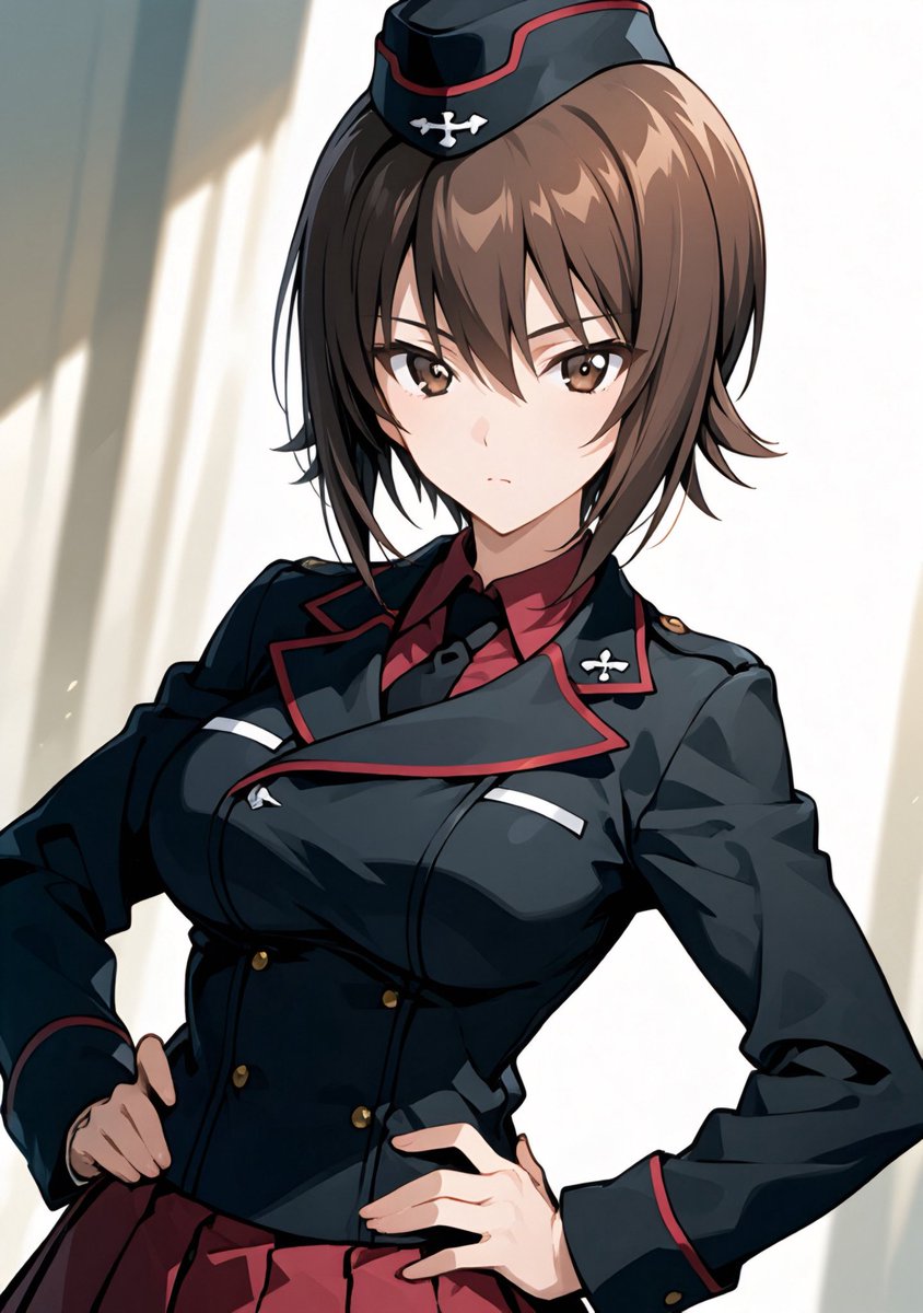 tekotode_co's tweet photo. 西住まほ

#ガルパン #girlsundpanzer https://t.co/HKvAhWWBRk