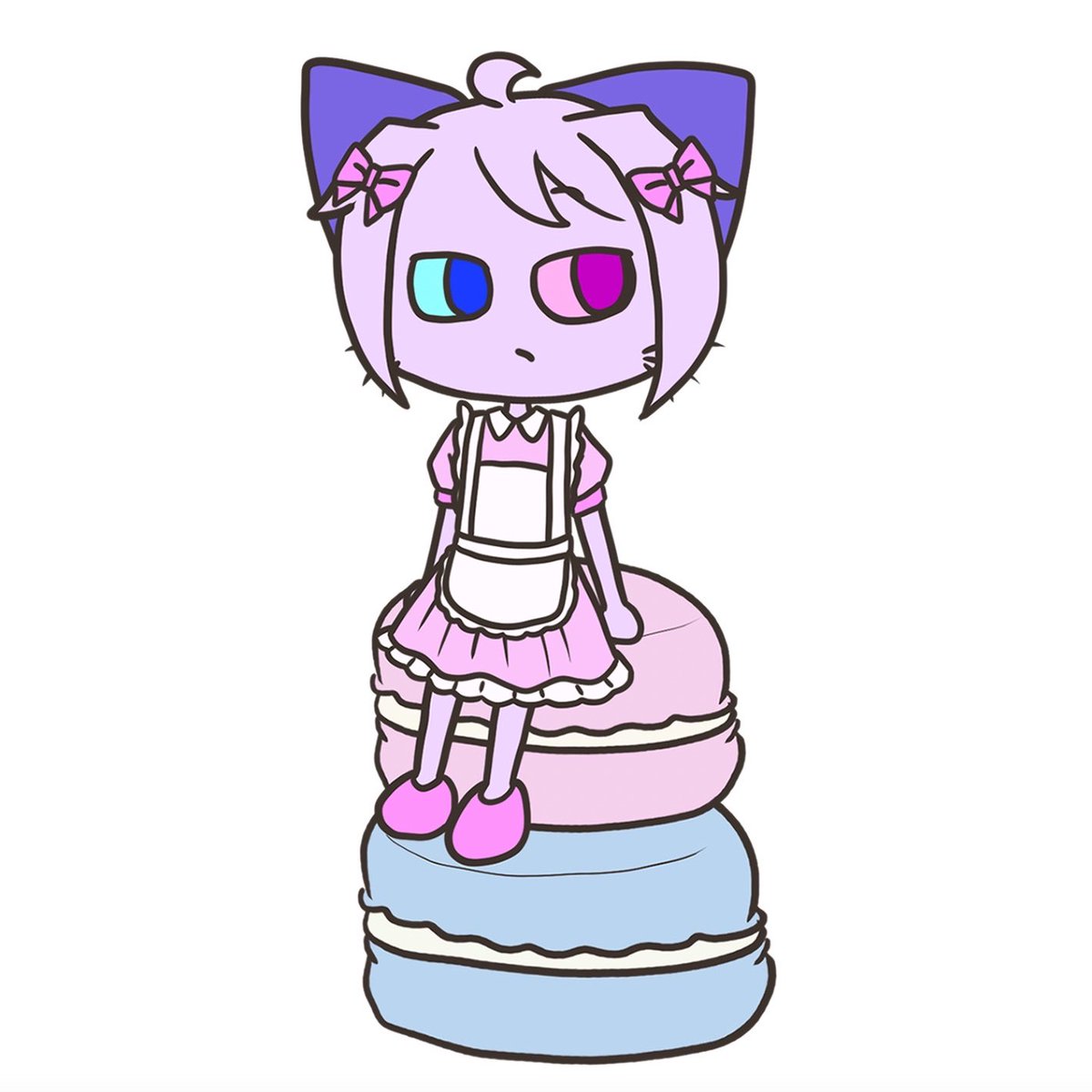 Niko_sprunki's tweet photo. 🩷sweet macaron maid🩵
#ティーチくんOC https://t.co/to6hdRKwUu
