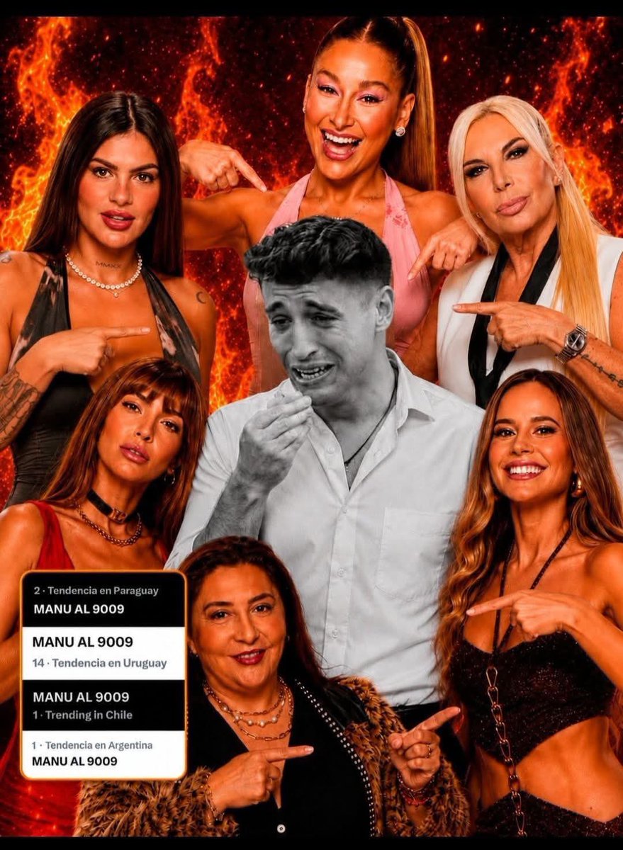 Yakyc5jl's tweet photo. Amo q un agresor de mujeres será eliminado por un clan de mujeres ! Nada más humillante para un machista q dicen q no tienen nada en la cabeza q sean mujeres las q le ganen. 

MANU AL 9009 

#granhermano https://t.co/qXH5PCkaD9