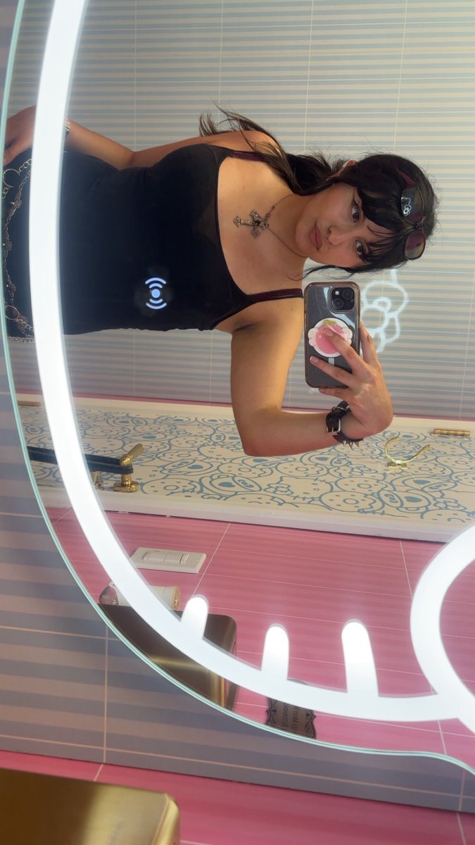 lexilucifera's tweet photo. spoiled spoiled spoiled rotten 🦷🌀$80 for my sweet treats at the hello kitty cafe🍰 https://t.co/xDQMXV1LE0