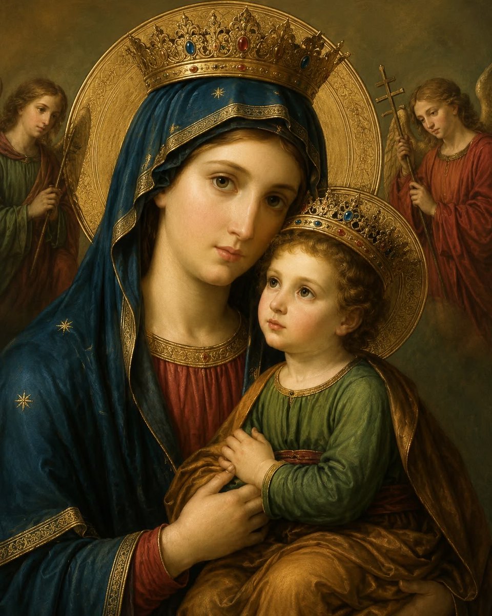 _GabyRubio's tweet photo. ¡Señor, ayúdame a esparcir Tú 
——-****fragancia! ***——-

         ¡SANTÍSIMA VIRGEN MARÍA,
*********✨👑❤️‍🔥🌹👑✨***********

Que  para inspirarme confianza habéis querido llamaros Madre del
Perpetuo Socorro!
Yo os suplico me socorráis en todo tiempo y en todo lugar; en mis tentaciones, en mis caidas, en mis dificultades y en todas las miserias de la vida. Concededme, amorosa
Madre, la gracia de recurrir siempre a vos.

                            ✨👑❤️‍🔥Amén🙏🙏

#NuestraSeñoraDelConsuelo
#SabadoMariano 
#AuxilioDeLosPecadores