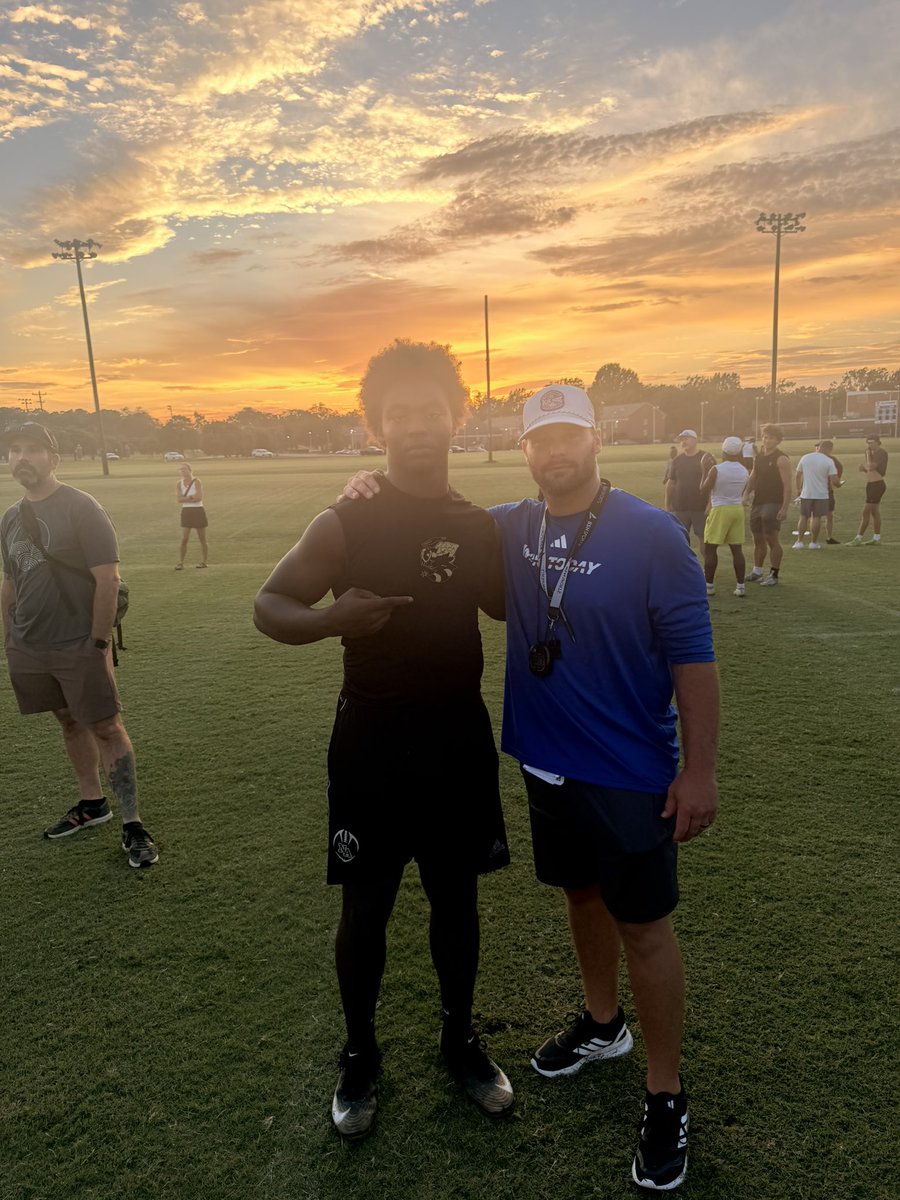 jusneed3's tweet photo. Had a great time competing and learning new things to add to my game today. Thank you Presbyterian!!  @EckardtCooper @Coach_Vach @NAHSJacketFB @coachmacgata @CoachWebb50 https://t.co/Lj2S2vt2uU