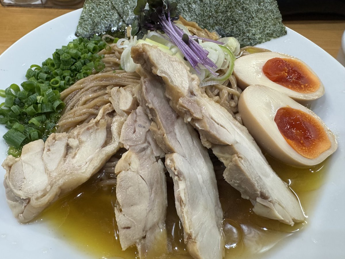 GC8D2DD_X's tweet photo. なとりを見て昼飯
遊大にて限定冷やし鳥そば、たまごまぶしごはん
うまい https://t.co/K3dNr4eo6R