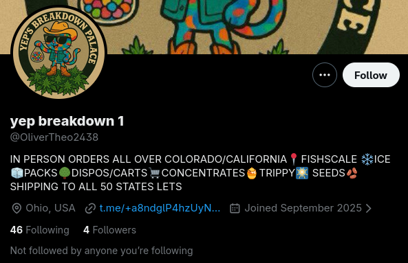 OptimizedMaster's tweet photo. Why are weedheads following me, a doer, not a toker and smoker... I've never done weeds in my life, if you smoke weeds, get a life. https://t.co/7PTepRWaI1