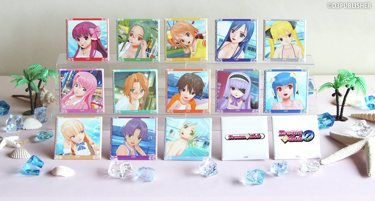 kotobukiya_kuji's tweet photo. 【販売終了まであと1日!】
#コトブキヤくじ 『ドリームクラブ』シリーズ ~Pure☆summer~
D賞「スクエア缶バッジ」は
デートならではの表情に注目👀
ロゴ缶バッジもシンプルで使いやすいアイテムです♪
🕒販売期間:7/12(日)23:59まで
▼ご購入はこちら #dreamclub
https://t.co/nXEYDZWGbK https://t.co/kBiPbTjXNg