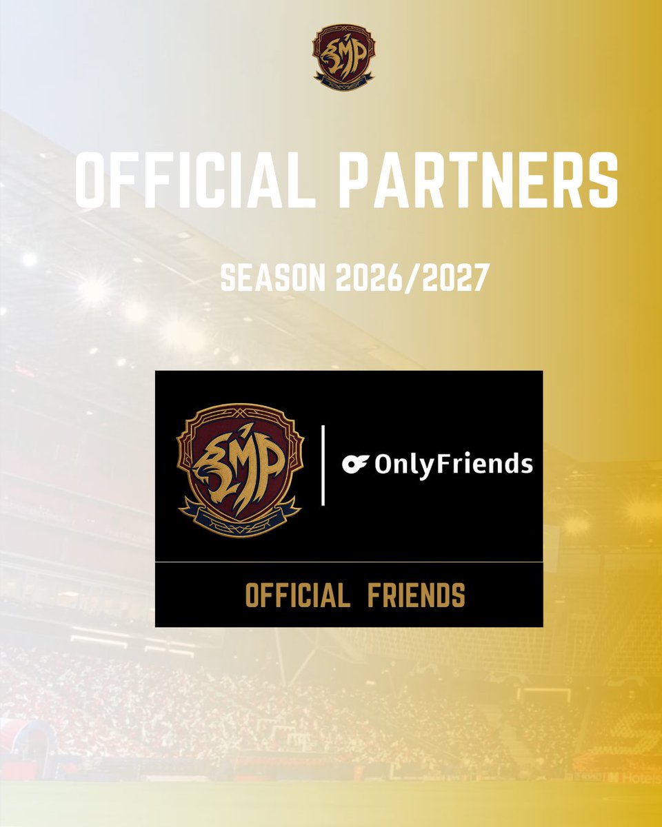 SMBTpadjadjaran's tweet photo. Sambat Padjadjaran dengan bangga mengumumkan Only Friends sebagai Official Partners untuk mengarungi liga BRFI musim 2026/2027. Kemitraan ini menjadi langkah baru dalam mendukung perjalanan Sambat padjadjaran.
#SambatPadjadjaran #VBWS https://t.co/UK7qzLPCpe